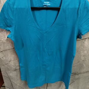 V Neck Line T-shirt