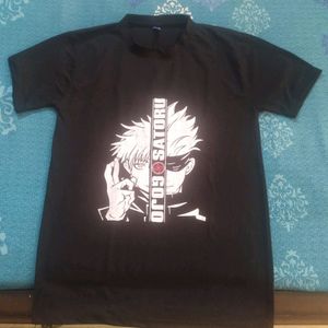 Gojo Satoru JJK Anime Black Printed T-Shirt 👕👕