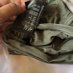 H&M Olive Green Bralette