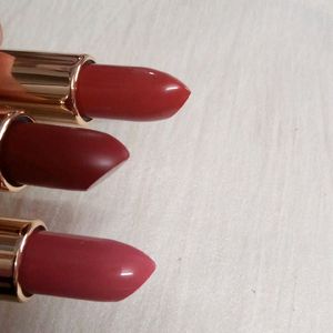 Pack Of 3 Nude Lipsticks