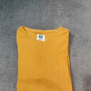 Tshirt Full Sleeve Yellow