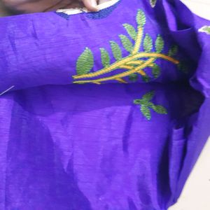 Lavender New Saree