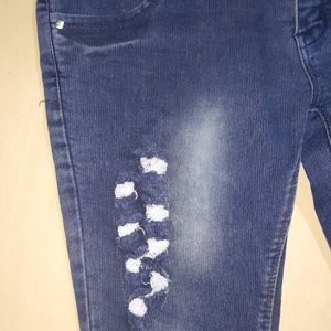 Women's Scratch Jeans