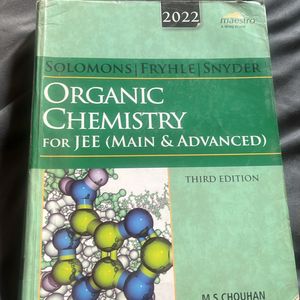 Organically chemistry, MS Chauhan(for Mains and ad