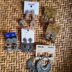 Traditional Jhumkas Bue 6 Get 3 Free