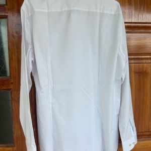 White Long Shirt Pre Loved