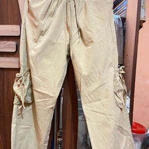 Trendy Korean Baggy Cargo Parachute Trouser