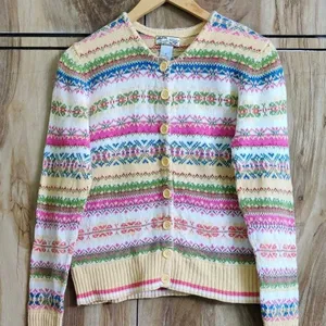 Multicolour Cardigan Size-36