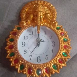 Ganesh ji wall clock