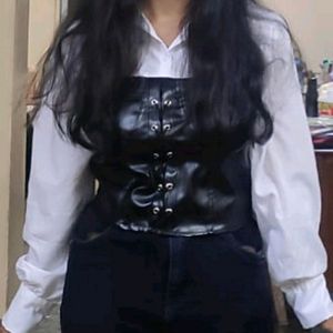 Price Drop Leather Corset