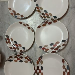 Brand new melamine serving plates