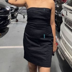 New H&m Black Bodycon Tube Dress