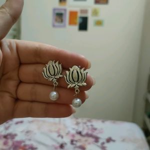 Beautiful Lotus Earrings