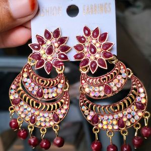 Party Wear Bridal Earrings For Women And Girls