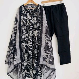 Kurta Pant With Dupatta Set