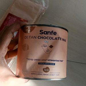 Sanfe Chocolate Wax With Strips