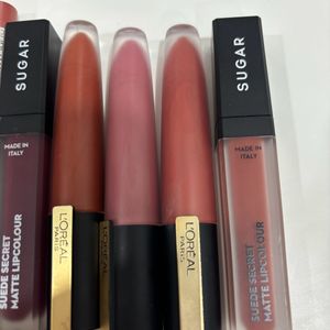 Liquid/Creme Lipsticks