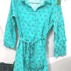 Mini Shirt Dress