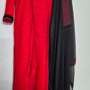 Salwar Set With Bottom ,Top And Dupatta