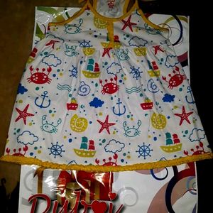 New Branded Cute Baby Dress Imported From Dubai