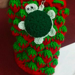 Handmade Crochet 🐢 Keychain