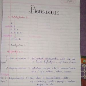 IIT/Jee Organic Chemistry Class 11th&12th Notes