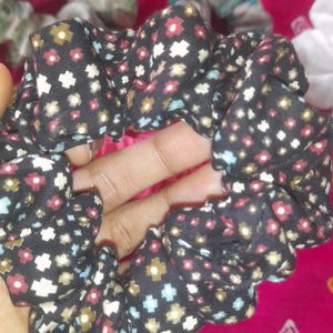 set of 6 hair scrunchies+freebie Butterfly