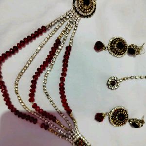 Jewellery Set Red