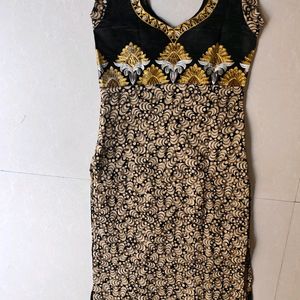 Long Beutiful Kurti With Work