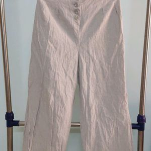 Linen Blend Formal Pants