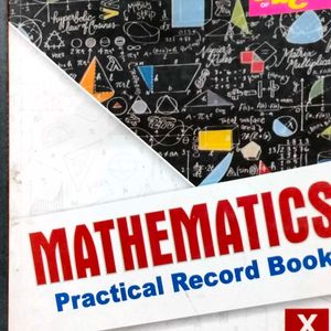 Mathematics Practical Record Book