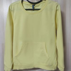 Lemon Yellow Sweatshirt