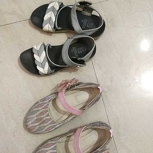 Combo 2 Footwear For Girls In Good Condition