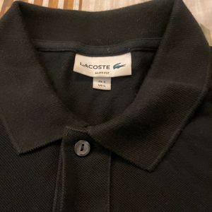 Lacoste Black Polo Neck!