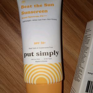 🌞Put Simply Beat The Sun Sunscreen🌞