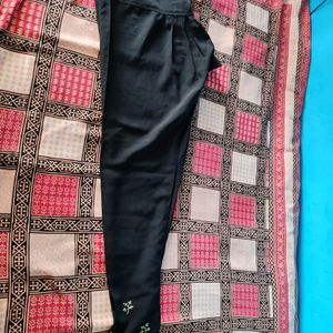 Black Sequence Suit With Pant And Dupatta