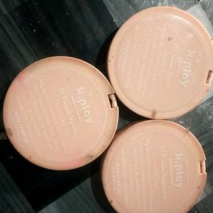 2 Blush And 1 Compact Powder