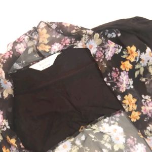 Shrug - Floral Print