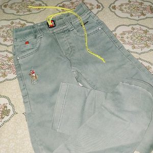 Grey Colour New Jeans