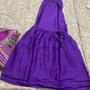 New Anarkali N Shara Set No Dupptta