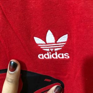 Adidas Red Tshirt