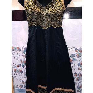 Full Cotton Anarkali Dress For Womens