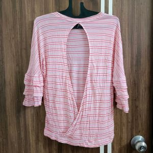 🛍️@299Coins Vero Moda Pink Top