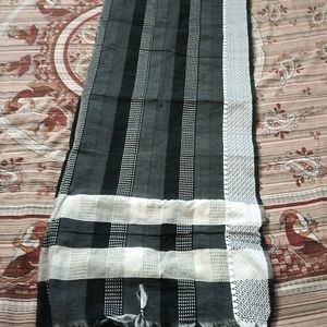 Black And White Beautiful Dupatta