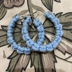 Pair Of 2 Blue Earrings