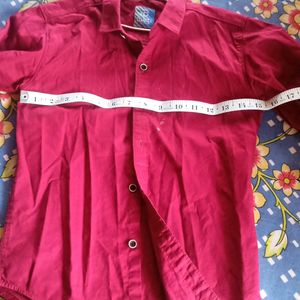 Boys Maroon shirt