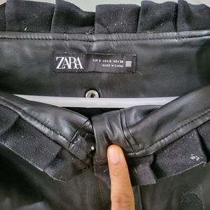 Zara Leather Skirt