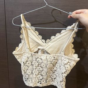 Lace Strappy Top