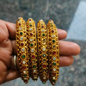 Gold Plated Bangles