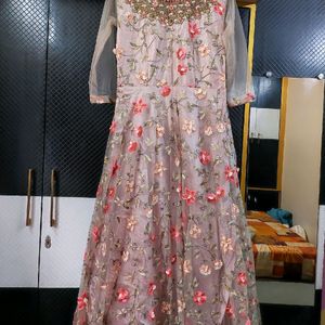 Ethnic Floral Gown